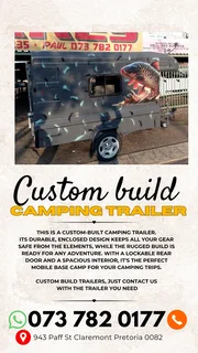 Camping Trailer for sale Call or WhatsApp me 073 782 0177