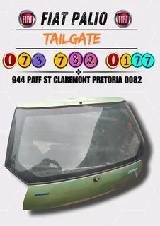 Fiat palio tailgate Call or WhatsApp me 073 782 0177