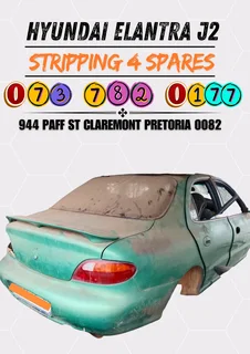 Hyundai Elantra j2 stripping for spares Call or WhatsApp me 073 782 0177