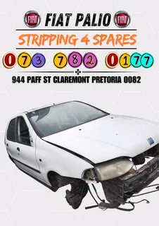 Fiat palio stripping for spares Call or WhatsApp me 073 782 0177