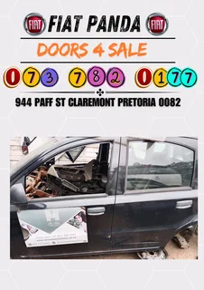 Fiat panda doors 4 sale Call me for more info 073 782 0177