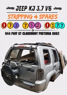Jeep kj 3.7l v6 stripping for spares Call or WhatsApp me 073 782 0177