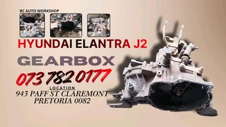 Hyundai Elantra j2 gearbox WhatsApp me today 073 782 0177