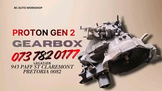 Proton gen 2 gearbox Call or WhatsApp me 073 782 0177