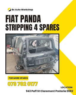 Fiat panda stripping for spares Call or WhatsApp me 073 782 0177