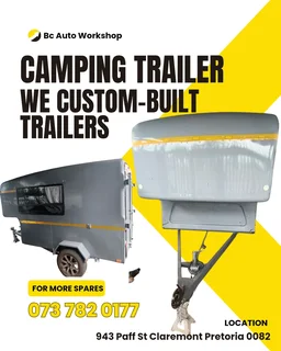 Custom build camping trailer Call or WhatsApp me 073 782 0177
