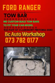 Ford ranger tow bar for sale Contact me for the prices 073 782 0177