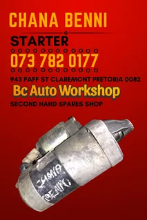 Chana benni starter Call or WhatsApp me 073 782 0177