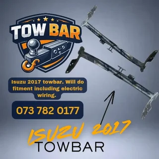Isuzu 2017 towbar with full complete fitment 073 782 0177