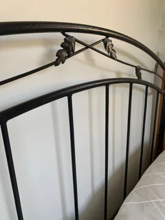 King size bed and mattress