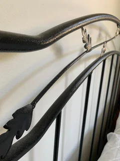 King size bed and mattress