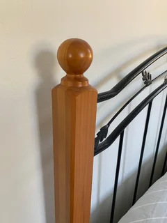 King size bed and mattress