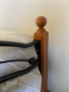 King size bed and mattress