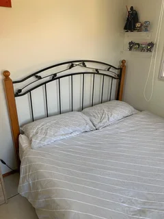 King size bed and mattress