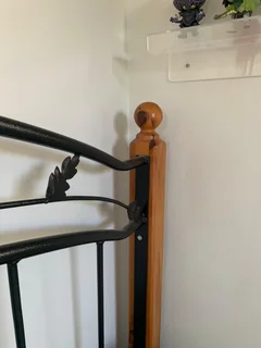 King size bed and mattress