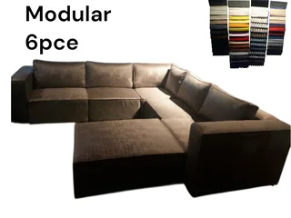 GOOD QUALITY MODULAR 6PCE SOFAS FOR R13999
