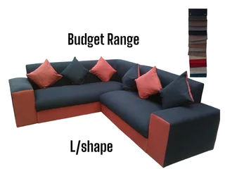 Good quality L/shapes with scatter cushions  for R3000