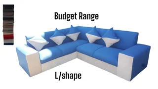 Good quality L/shapes with scatter cushions  for R3000
