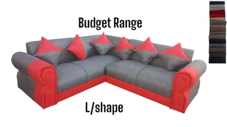 Good quality L/shapes with scatter cushions  for R3000