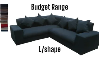 Good quality L/shapes with scatter cushions for R3000