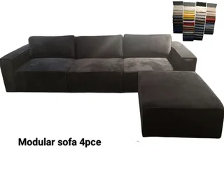 Good Quality 4pce Modular Sofas Was r7500 Now R7000 Christmas Special