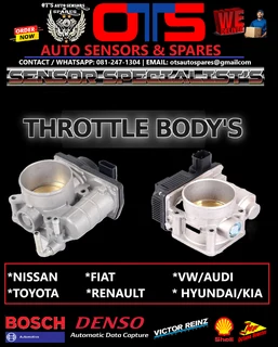 Throttle Body's - Quality Replacement Throttle Bodys For All Fiat Renault Vw Audi Nissan Toyota