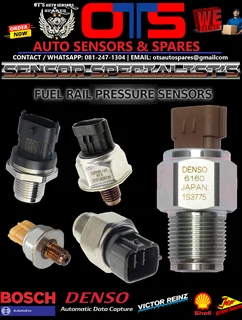 Fuel Rail Pressure Sensors -common Rail Sensors Diesel Pressure Sensors Pressure Regulators