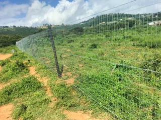 WELDED MESH FENCE