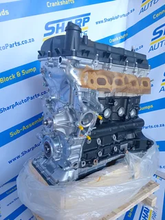 Toyota 2.7 2TR Covered Long Block Engine - Quantum/Hilux