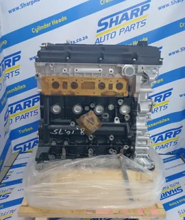 Toyota 2.7 2TR Covered Long Block Engine - Quantum/Hilux