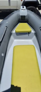 4.2 m Infanta rubberduck with 20HP 4 stroke Mercury 2021.