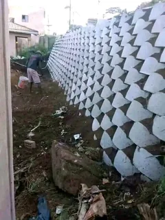 PAVING &amp; RETURNING WALLS