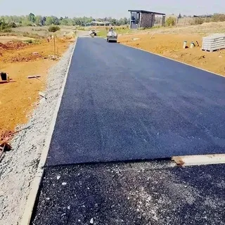 PAVING &amp; RETURNING WALLS
