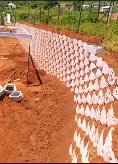 PAVING &amp; RETURNING WALLS