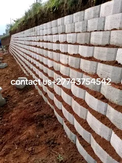 PAVING &amp; RETURNING WALLS