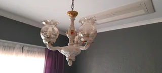 2 x Imported italian antique chandeliers