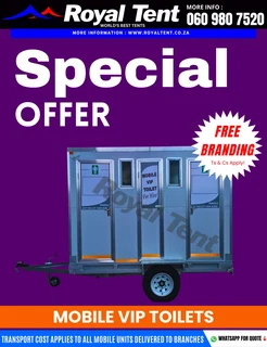 VIP MOBILE TOILETS