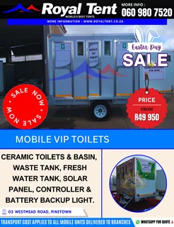 VIP MOBILE TOILETS