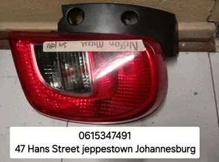 Nissan Micra taillight