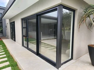 Special aluminium door repair