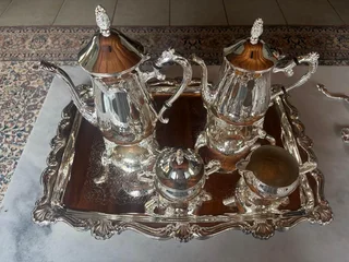 Silver Plated tea and coffee set