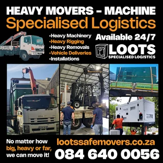 24/7 House Removals - Home Movers - Heavy Movers - Heavy Machinery Movers - Safe Removals
