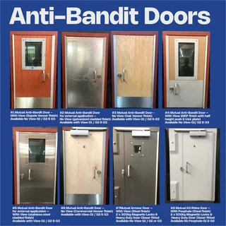 Anti-Bandit Doors - Bullet Resistant Doors - Security Doors - Steel Doors - Delivery - Installation