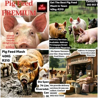 Premium Pig Feed Mash 40kg