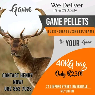 Game Pellets For Goats Sheep And Bucks