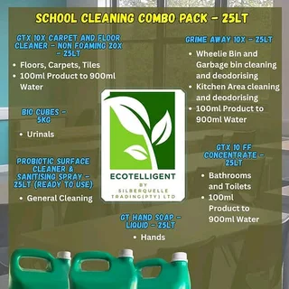 Eco-friendly cleaning and other supplies