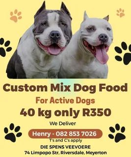 Spoil Your Furry Friend for Less with Our Custom Mix Dog Food 40kg