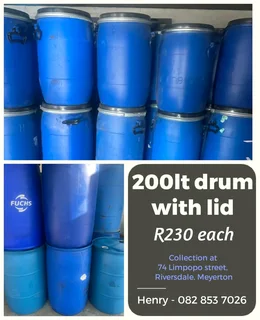 Need Drums for Storing, we have 235LT 200LT and 50LT in stock