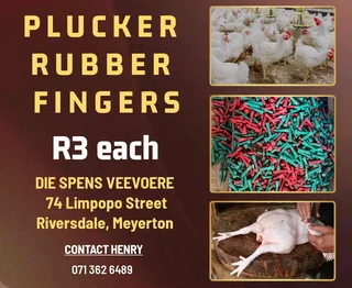 Plucker Rubber Fingers
