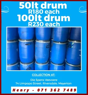 Get your hands on our top-quality drums for storing